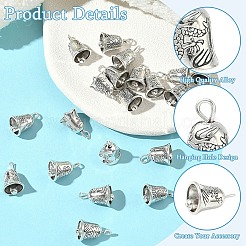 20 шт. подвески-колокольчики из сплава в тибетском стиле&nbsp;FIND-YW0010-58
