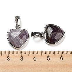 Подвески из натурального аметиста &nbsp;G-I358-A18