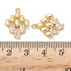 Латунные микро проложить кубического циркония подвески&nbsp;KK-A281-03G