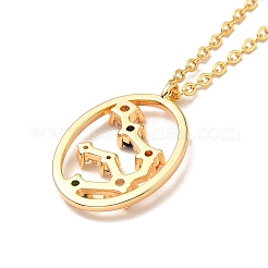 Красочное ожерелье с подвеской в виде созвездия кубического циркония&nbsp;LS-NJEW-H166-01B