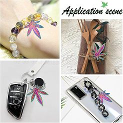 Осенняя тема подвески из сплава цвета радуги&nbsp;FIND-FH0004-09