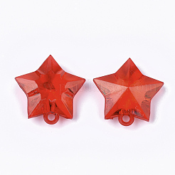 Прозрачные акриловые подвески&nbsp;TACR-S133-035