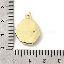 Латунь эмаль подвески&nbsp;KK-K302-19B-G