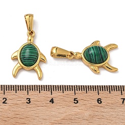 Синтетического малахита подвески&nbsp;STAS-L309-03G