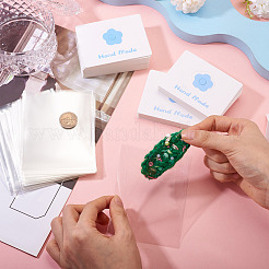 100 шт. прямоугольных прозрачных полипропиленовых целлофановых пакетов&nbsp;CDIS-TA0001-37E