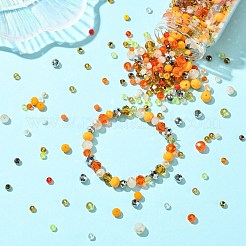 1000шт стеклянные бусины&nbsp;GLAA-CJC0001-24C