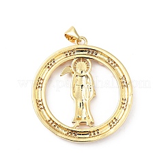 Покрытие стойки латунь микропаве прозрачные подвески из кубического циркония&nbsp;ZIRC-I059-12G