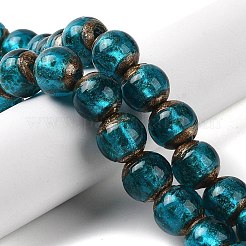 Ручной золотой песок бусины бисер нитей LAMP-P062-01G