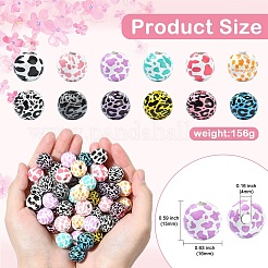 100шт деревянные европейские бусины&nbsp;WOOD-CJ0002-35