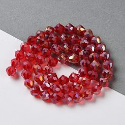 Гальванизируйте прозрачное стекло бисер нитей&nbsp;EGLA-I019-AB01