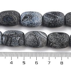 Естественные выветрившиеся агатовые бусины&nbsp;G-NH0047-B09-02