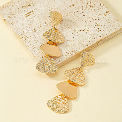 Серьги-гвоздики с кисточками из текстурированного сплава&nbsp;FS-WGE7F6D-01