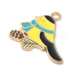 Подвески из эмали и сплава&nbsp;ENAM-U001-03F-G