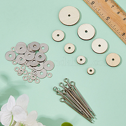 8 набор из 8 стилей деревянных и железных кукол для игрушек своими руками аксессуары&nbsp;DIY-FH0008-98