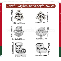 30шт 3 стиля бусины из сплава в тибетском стиле&nbsp;FIND-SC0020-99A