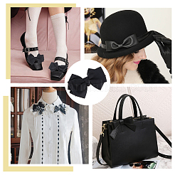 Зажимы для обуви из полиэстера&nbsp;FIND-WH0148-708