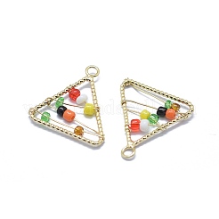 Латунные подвески&nbsp;KK-F797-25G