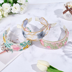 3 шт. резинки для волос из полиэстера 3 цветов&nbsp;MRMJ-CY0001-02