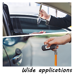 4 комплект 4-х цветных брелоков из микрофибры и кожи&nbsp;KEYC-GA0001-16