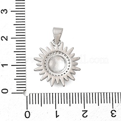 Латунные микро проложить кубического циркония подвески&nbsp;KK-D431-004P