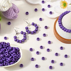 800шт непрозрачные пластиковые бусины&nbsp;KY-SP0001-47D