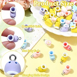 Подвески из непрозрачной смолы 50 шт.&nbsp;RESI-CJ0004-45