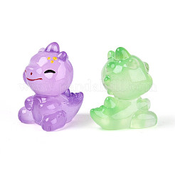 Украшения для выставки динозавров из светящейся смолы&nbsp;RESI-T026-01M