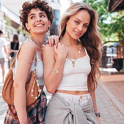 120 шт. 15 стиля прозрачные акриловые бусины с металлическим плетением&nbsp;MACR-GA0001-06