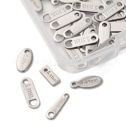 100 шт. 5 стиля подвески из нержавеющей стали 304&nbsp;STAS-FP0001-04