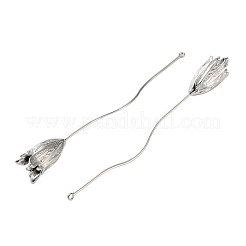 Латунные большие кулоны&nbsp;KK-L266-01D-P