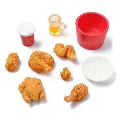 60 шт. 12 стиля миниатюрных украшений из смолы&nbsp;AJEW-CJ0001-76