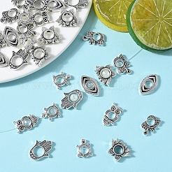 30шт 6 стиля сплава распорные бусины&nbsp;FIND-YW0007-82