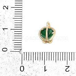 Реечное покрытие латунь с подвесками из кубического циркония&nbsp;KK-Q018-08G