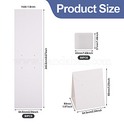 Складные бумажные карточки для демонстрации ювелирных изделий&nbsp;CDIS-TA0001-27B