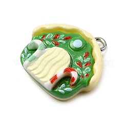 Рождественские подвески из непрозрачной смолы&nbsp;CRES-D314-02P-02