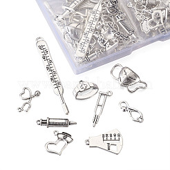 Тибетский стиль сплава цинка подвески&nbsp;TIBEP-TA0002-36AS-RS