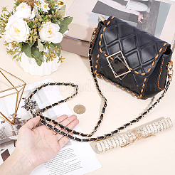 1 шт. цепные ручки для сумок из искусственной кожи и алюминия&nbsp;AJEW-CL0001-27B