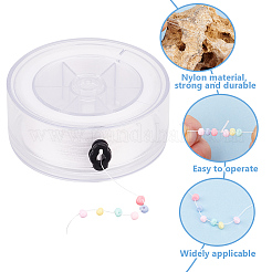 Нейлоновая нить для изготовления жемчужных украшений&nbsp;OCOR-WH0082-250A