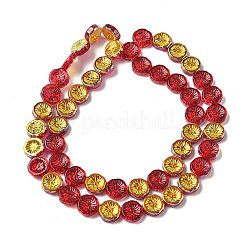 Полугальванизированная краска для запекания стеклянные бусины нити&nbsp;EGLA-K061-11A-AB02