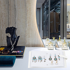 Портативная книга для демонстрации сережек из искусственной кожи&nbsp;EDIS-WH20011-01A