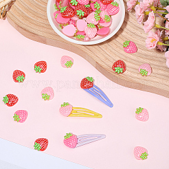 60шт 3 цвета прозрачные кабошоны из смолы&nbsp;RESI-SC0006-53