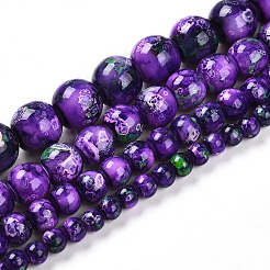 Выпечка окрашенные стеклянные бусины&nbsp;X1-DGLA-N003-6mm-A07