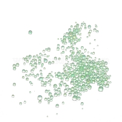 Прозрачные круглые бусины икры&nbsp;LS-MRMJ-WH0078-14A