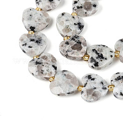 Природных кунжута яшмы бисер нитей&nbsp;G-P592-B15-01