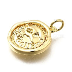 Латунные подвески&nbsp;KK-S508-09G