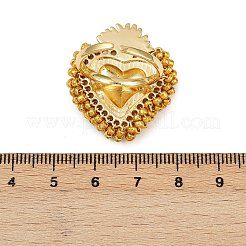 Латунь регулируемые манжеты кольца&nbsp;RJEW-P157-03G