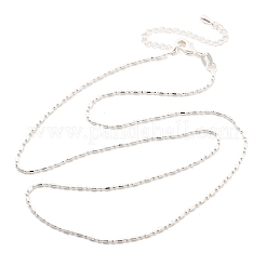 Ожерелья из латунной шариковой цепи&nbsp;KK-P304-03S