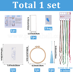 Стартовый набор для вышивки закладок своими руками&nbsp;DIY-WH20816-004B