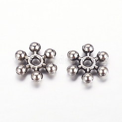 Тибетском стиле сплав Шарики прокладки&nbsp;LS-TIBEB-1171-AS-FF