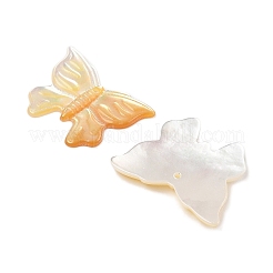 Подвески из натуральной желтой ракушки&nbsp;SSHEL-I026-05